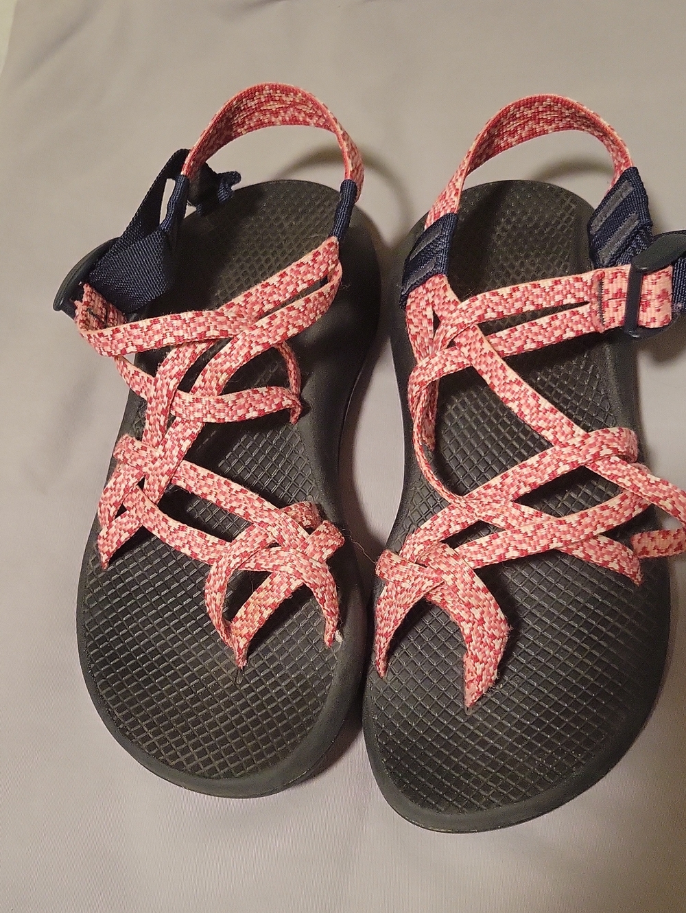 Chaco Pink Patterned Strappy Sport Sandals